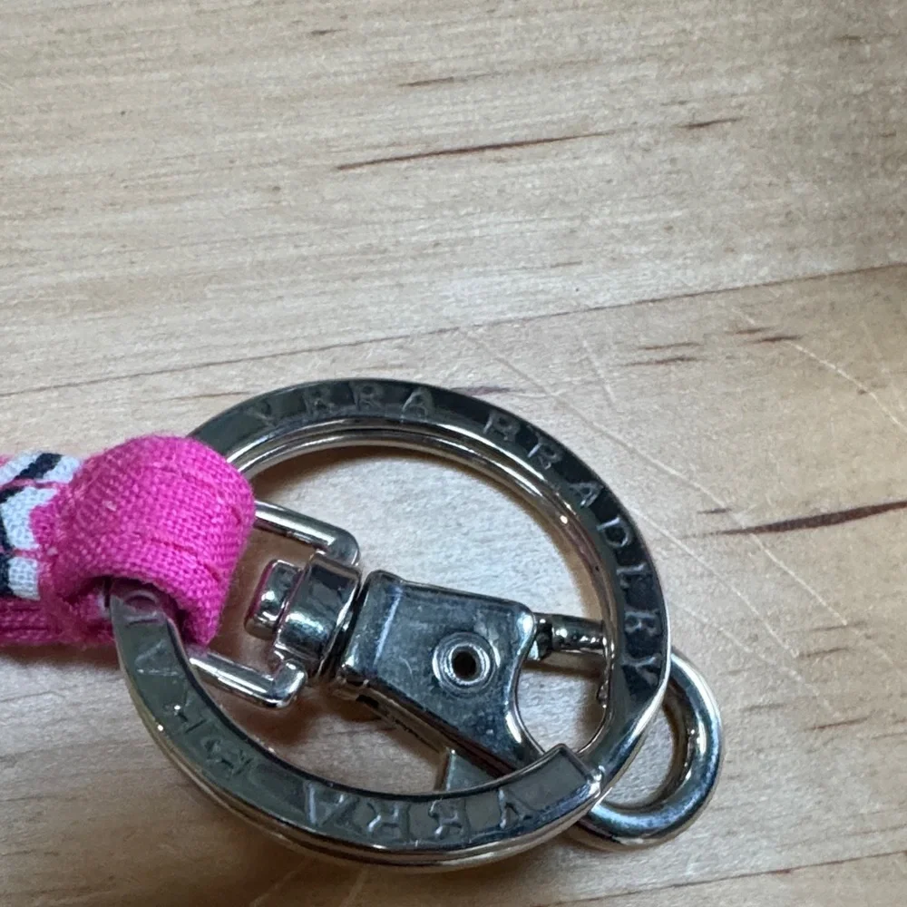 Vera Bradley Pink Floral Lanyard